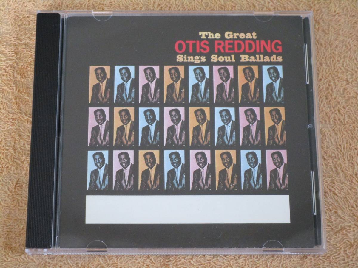 CD　アメリカ盤　ソウル　R&B　オーティス・レディング Otis Redding　「The Great Otis Redding Sings Soul Ballads」（ATCO）_画像1
