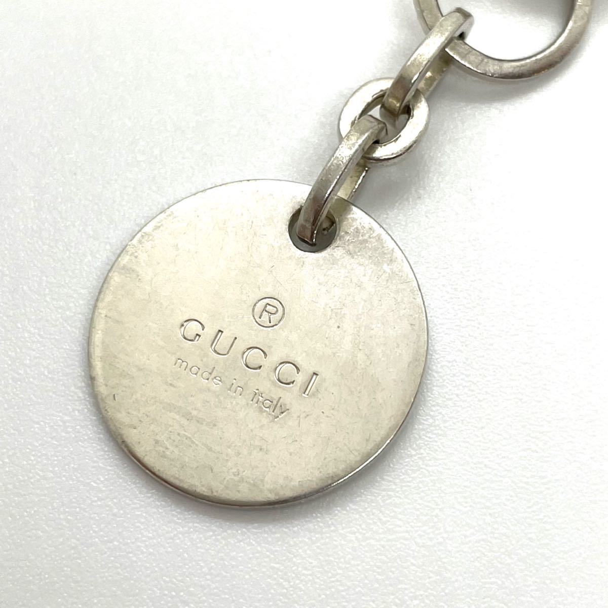 GUCCI 中古 グッチ 925 サークル バー チェーンネックレス 2点セット