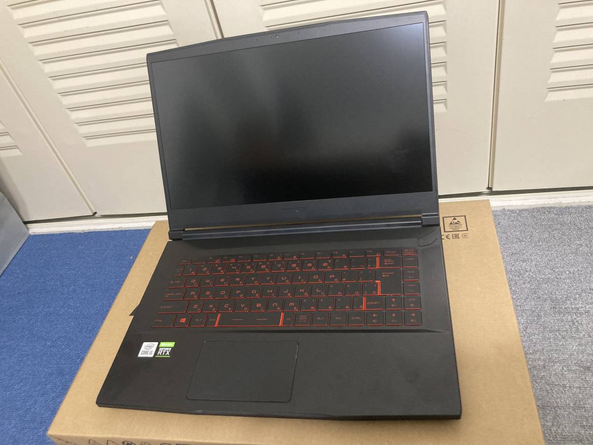 MSI GF65 Thin 10UEゲーミングノートPC Core i5-10300H RTX 3060 16GB