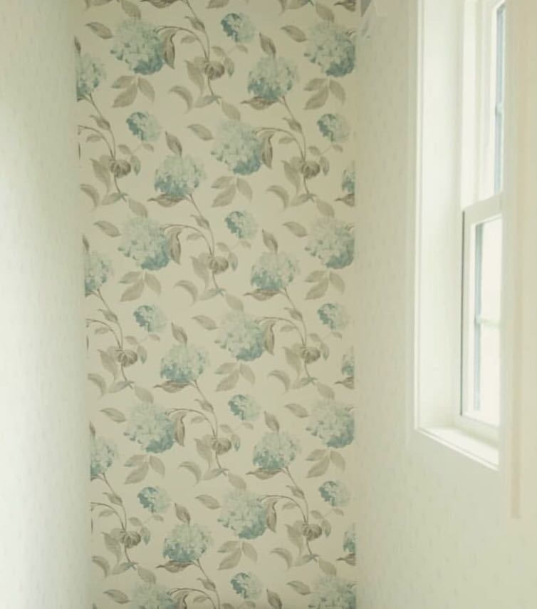 LAURA ASHLEY(ローラアシュレイ) 壁紙 ハイドランジア LAURA ASHLEY(ローラアシュレイ) 壁紙 ハイドランジア