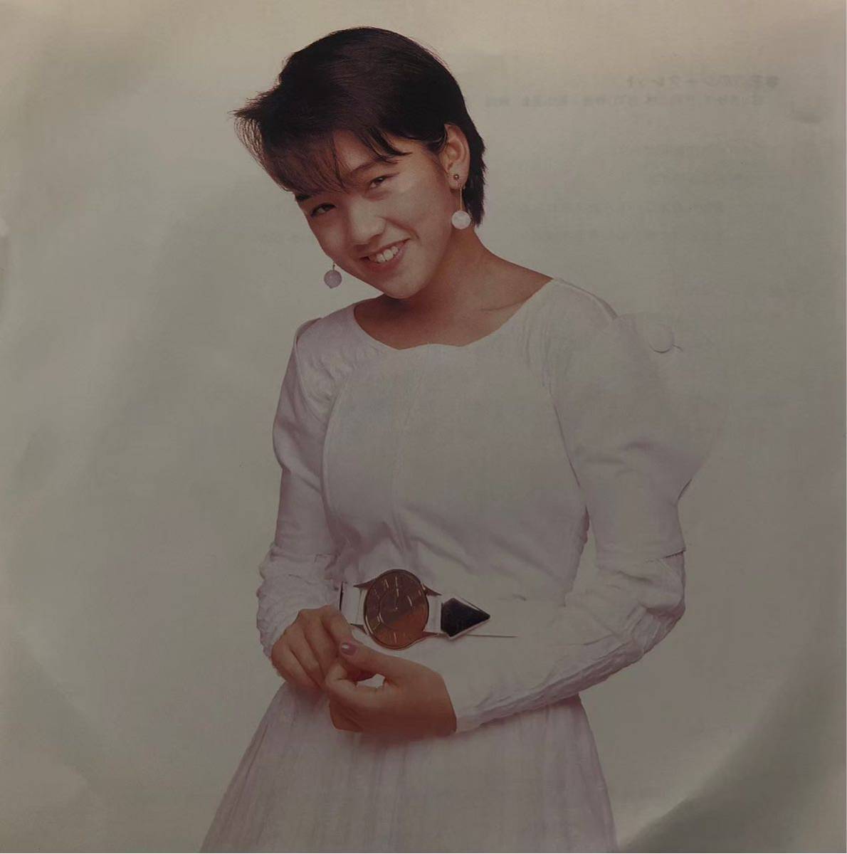 【EP】【7インチレコード】1988年 貴重 見本盤 西田ひかる / フィフティーン / 窓辺のシークレット_画像2