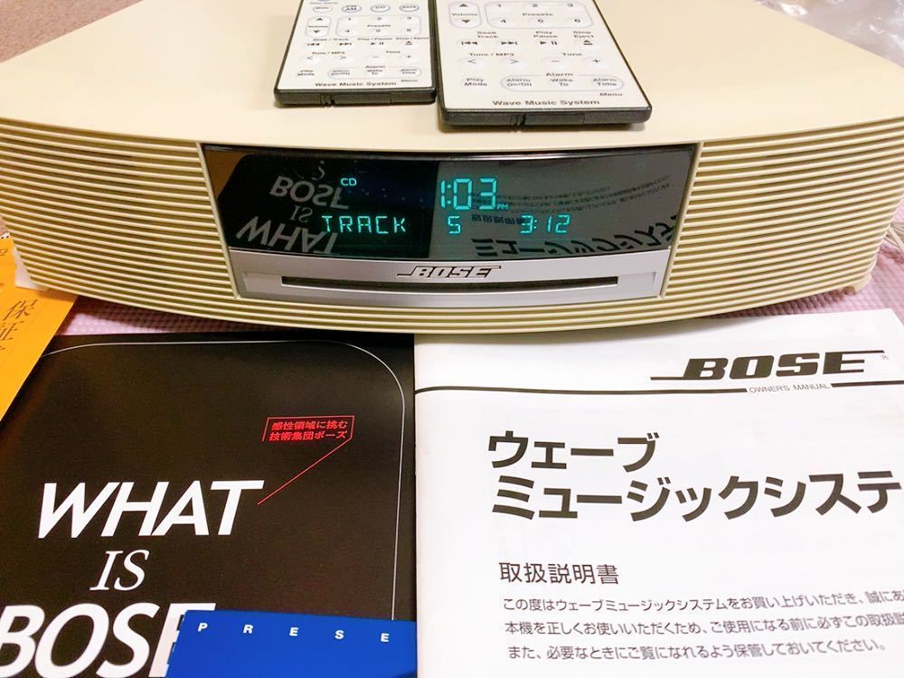 極美品】ボーズ BOSE スピーカー ウェーブWave AWRCCB 付属品付-