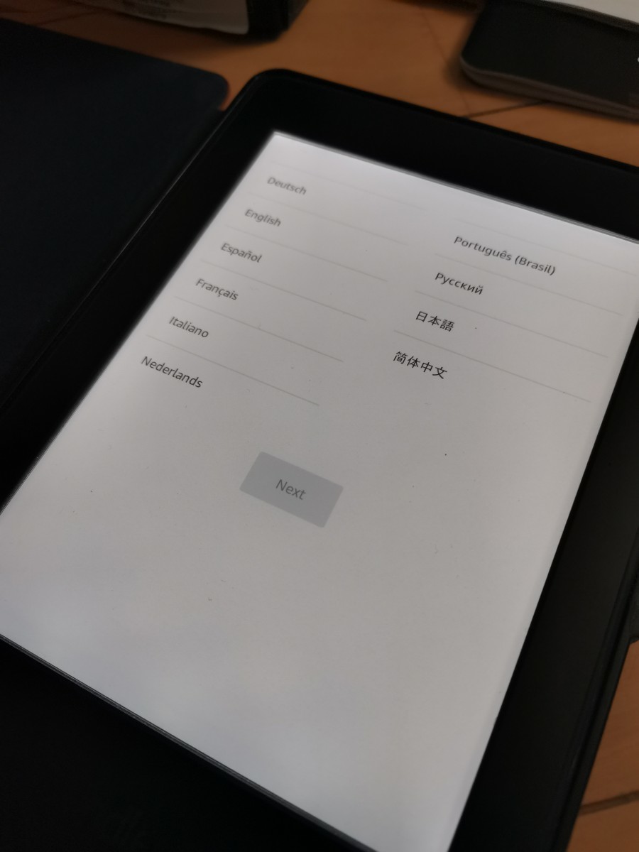 Amazon Kindle Paperwhite 第7世代 Wi-Fi 4GB  ケース付き