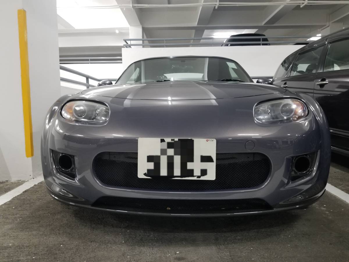 ０６～１５　ＮＣ　マツダ　ユーノス　ロードスター ＭＸ－５　ＭＳ－ＳＴＹＬＥ フロントバンパー ダクト付　ＦＲＰ_画像1