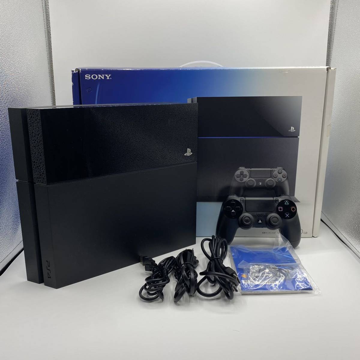 保証書付】 PS4 PlayStation®4 ジェット ブラック 500GB 本体箱付き