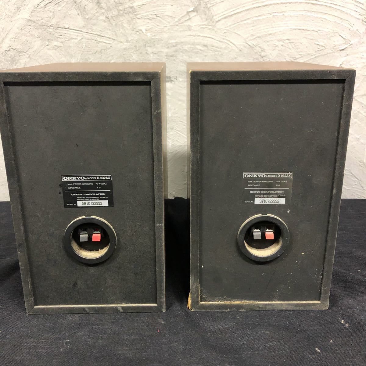 Hd-5 Mi) ONKYO スピーカー D-032X/CDチューナーアンプ CR-185X