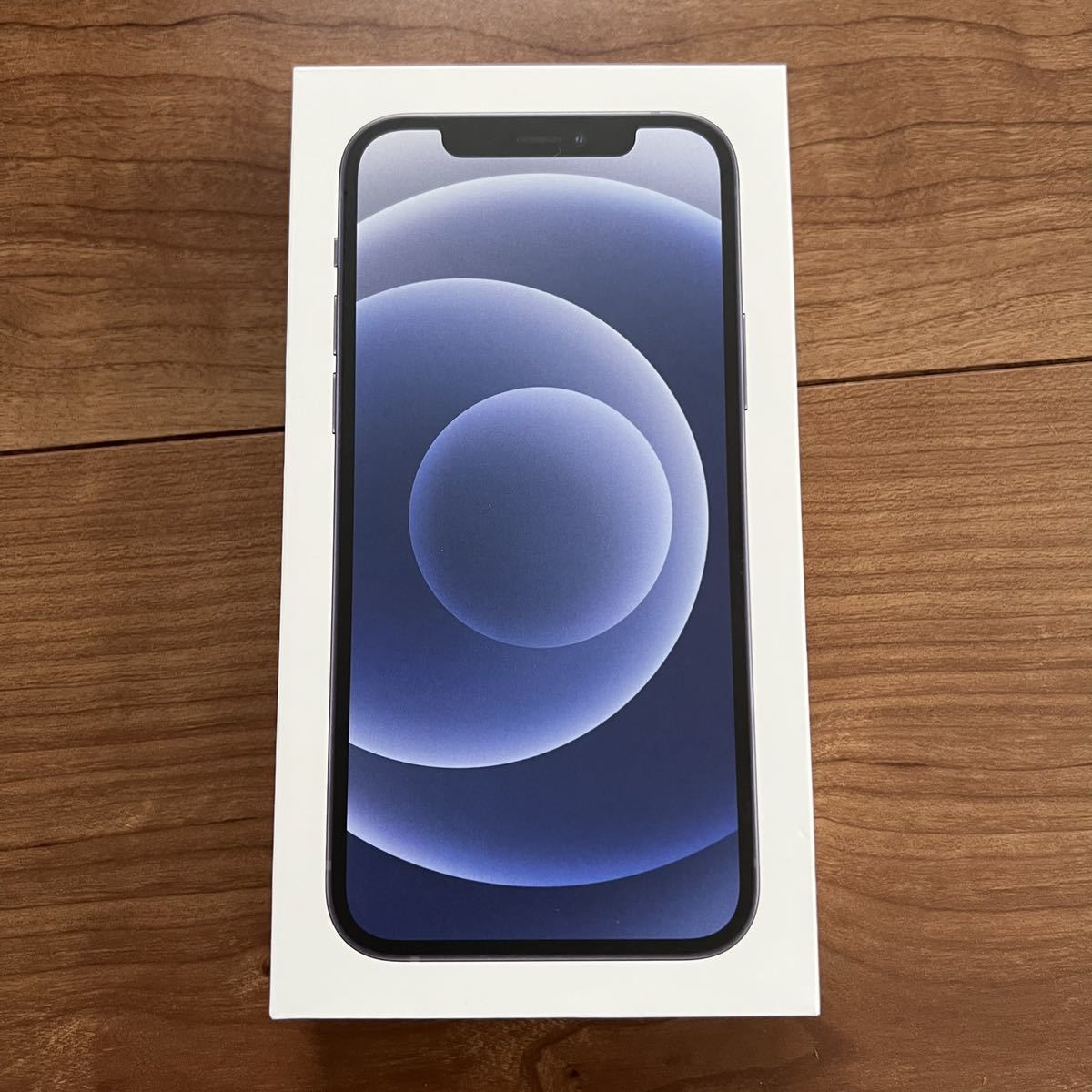 1円からスタートiPhone12 64GB ブラック 未使用品 SIMロック解除済