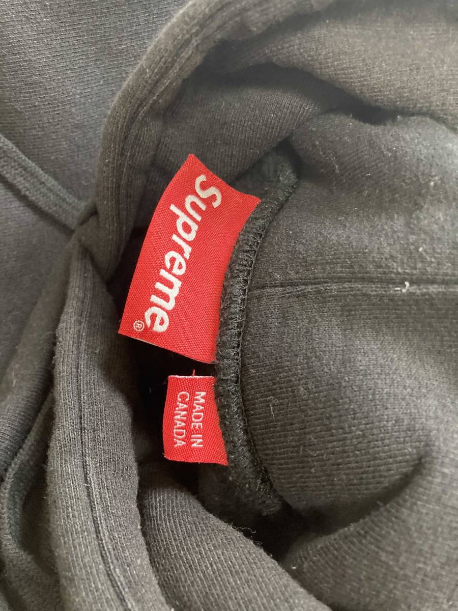 supreme Corner Label Hooded Sweatshirt コーナーラベル ロゴパーカー