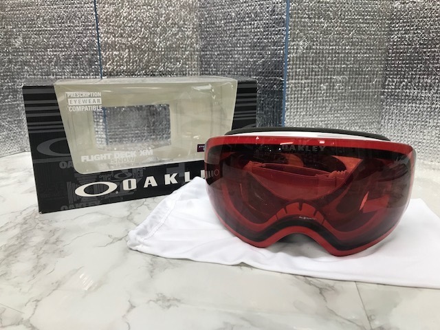 1★店頭展示未使用品 OAKLEY(オークリー) FLIGHT DECK XM ゴーグル スキー スノーボード [札幌・店頭引き取り可] ★1313_画像1