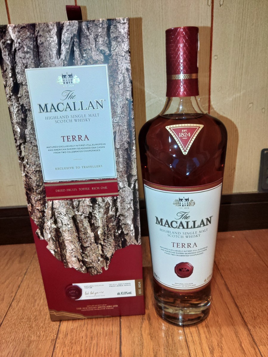 マッカランテラ MACALLAN シングルモルト 箱付き solaristransportes