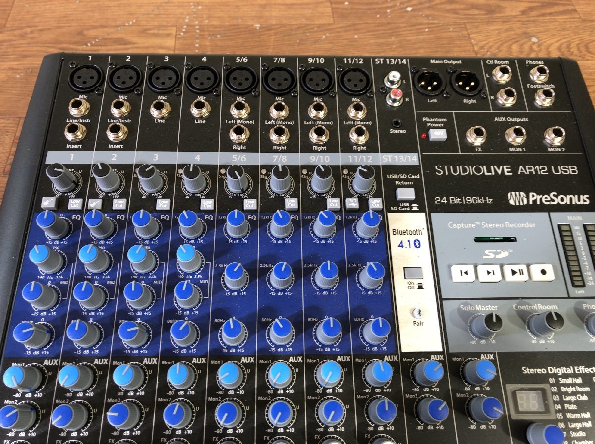 D054C344○PreSonus プレソナス StudioLive AR12アナログミキサー 12ch