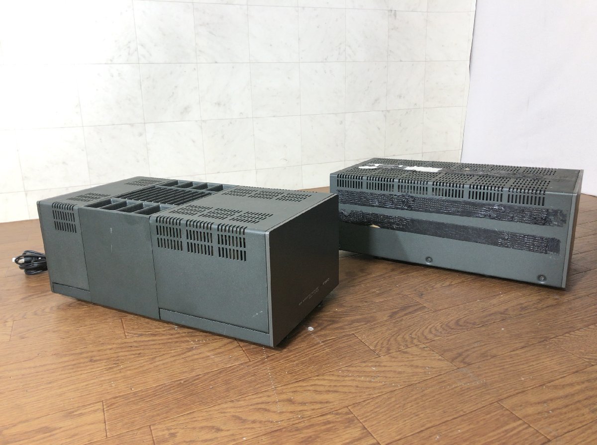 D061C603○TRIO トリオ L-07MII L-05M モノラルパワーアンプ ペア