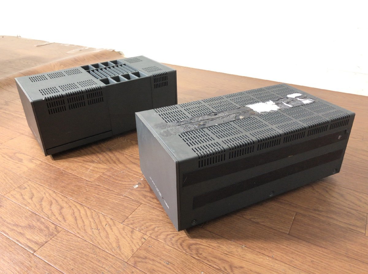 D061C603○TRIO トリオ L-07MII L-05M モノラルパワーアンプ ペア