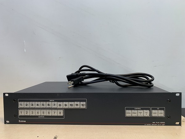 Extron エクストロン MAV Plus 128V 12入力8出力コンポジットビデオ