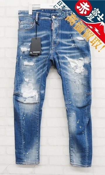 2P8797/DSQUARED2 21ss Tidy Biker Jean S79LA0022/S30342 ディー