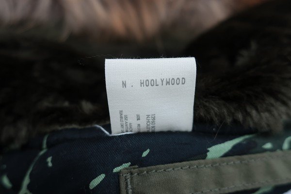 2J0592/N.HOOLYWOOD×ALPHA 982-CO01-064 pieces 18AW N-3B エヌ