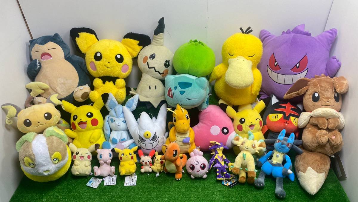 ポケモン ポケットモンスター ぬいぐるみ まとめ売り 35個 〇37-160 ポケットモンスター ぬいぐるみ ポケモン ポケモン