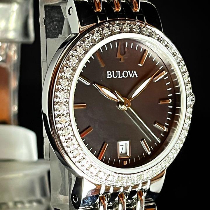 大人気 【新品未使用】定価約74000円/BULOVA/ブローバ/レディース