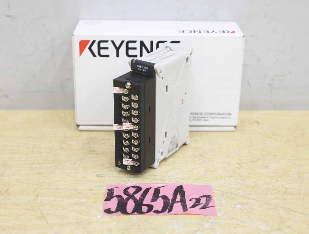 5865A22 未使用 KEYENCE キーエンス 計測ユニット NR-TH08 5865A22 未使用 KEYENCE キーエンス 計測ユニット NR-TH08