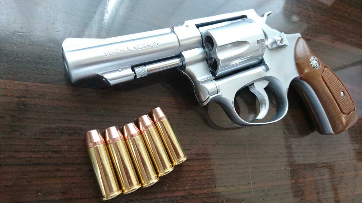 コクサイ S&W M60 3インチ スーパーステンレスフィニッシュ モデルガン