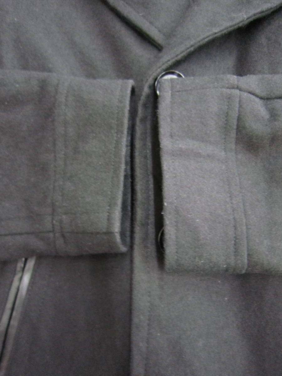 アメリカ古着 中古 ピーコート メンズ Mサイズ相当 ウール WOOL キルティング INC インク 黒 ブラック ジャケット ジャンバー 冬 送料無料