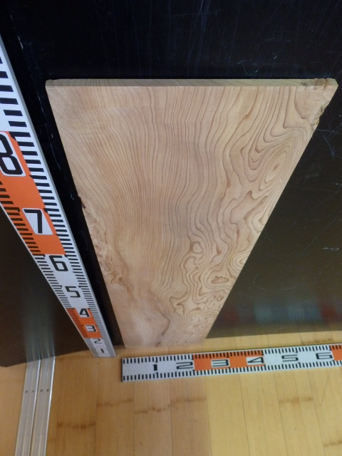 e2061616 杉●約82.8cm×21.8cm×厚8mm☆無垢板１枚板 木材 板 DIY 板材 天板 棚板 テーブル 看板 花台など種類豊富！_画像8