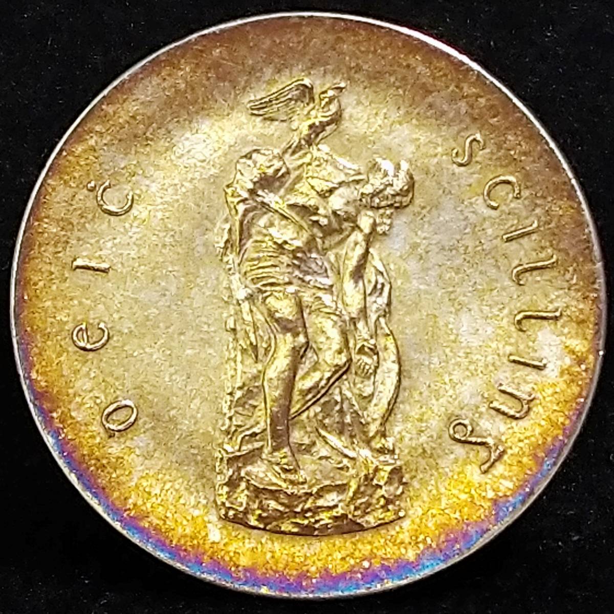 アイルランド銀貨　１９６６年　１シリング　/　１８．２３ｇ_画像5