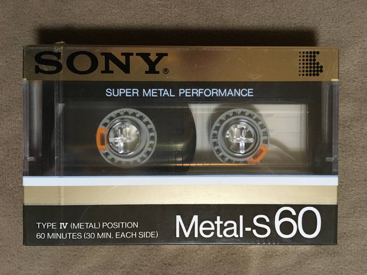 SONY ソニー カセットテープ Metal-S 60 メタルポジションTYPE Ⅳ