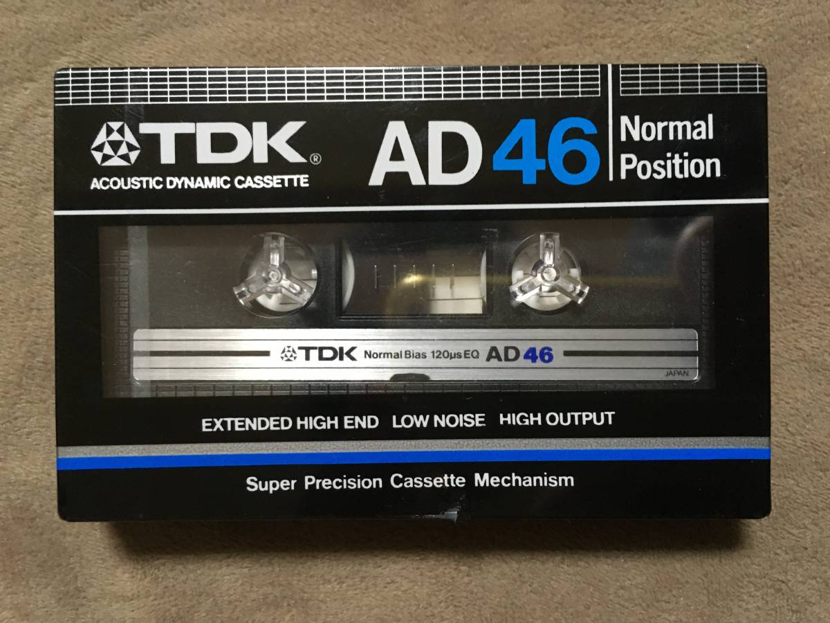 TDK カセットテープ AD 46 ノーマルポジション