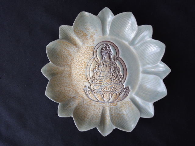 中国　宋　青磁　皿　発掘品　綺麗　貴重　茶道具