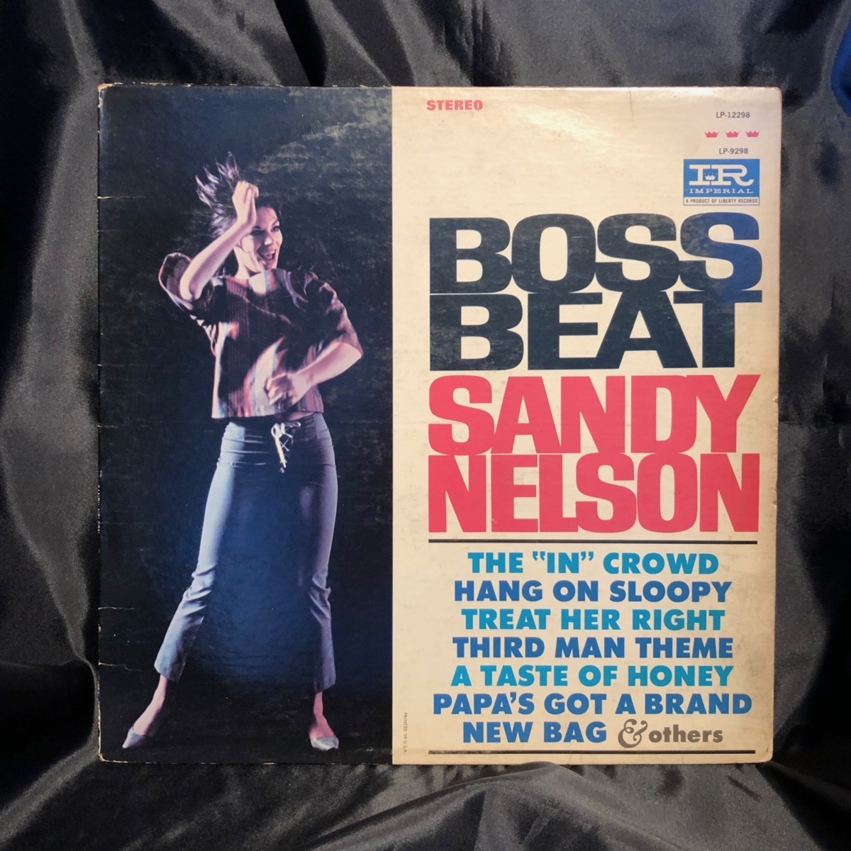 Sandy Nelson / Boss Beat LP Imperial_画像1