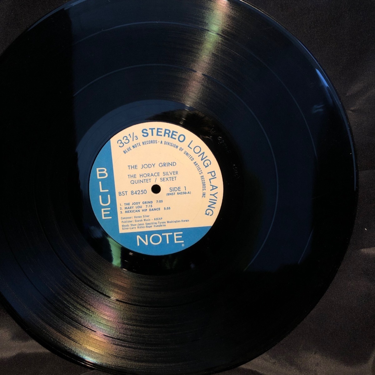 Horace Silver Quintet / The Jody Grind LP Blue Note_画像5