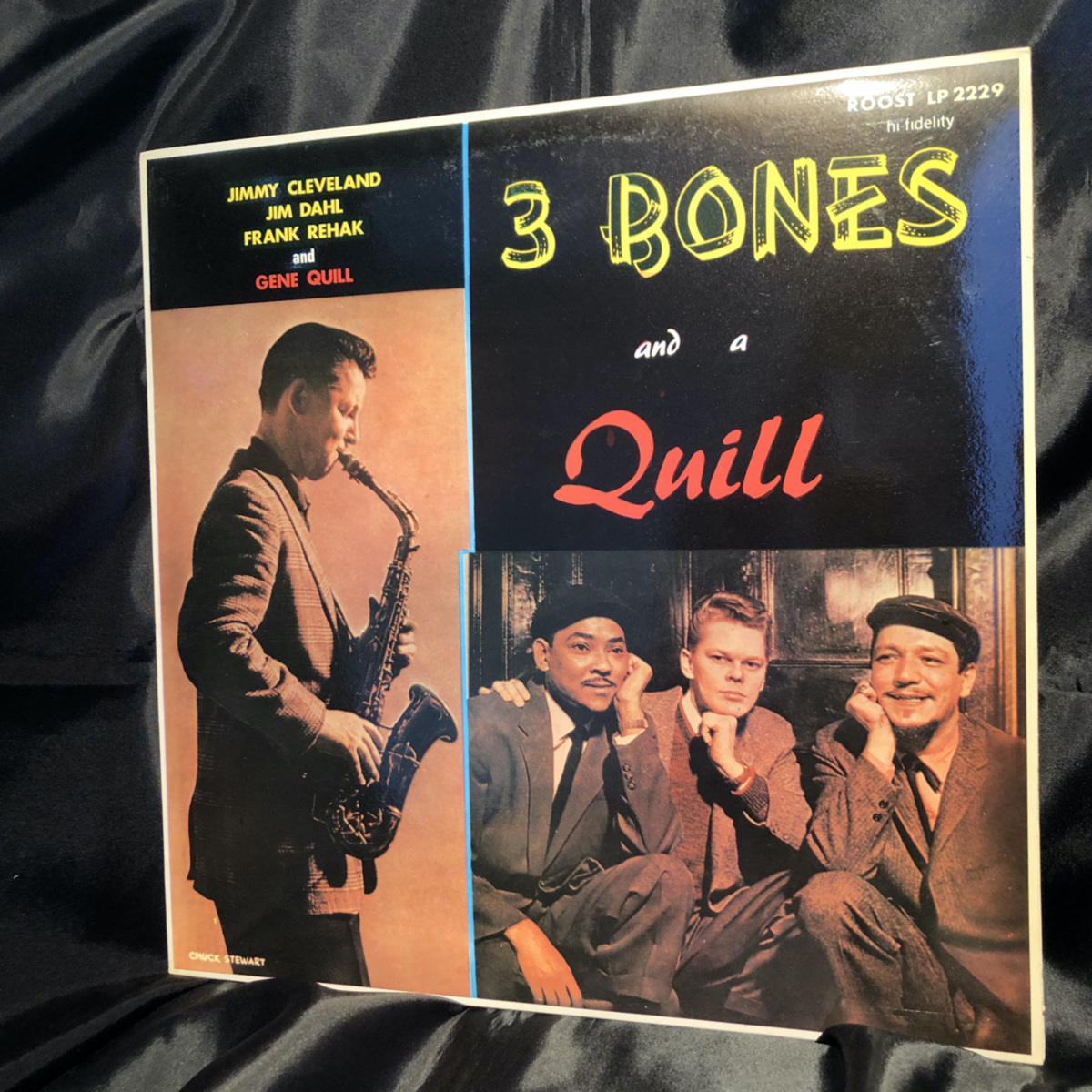 Gene Quill / 3 Bones And A Quill LP ROYAL ROOST RECORDS ・FRESH SOUND RECORDS_画像1