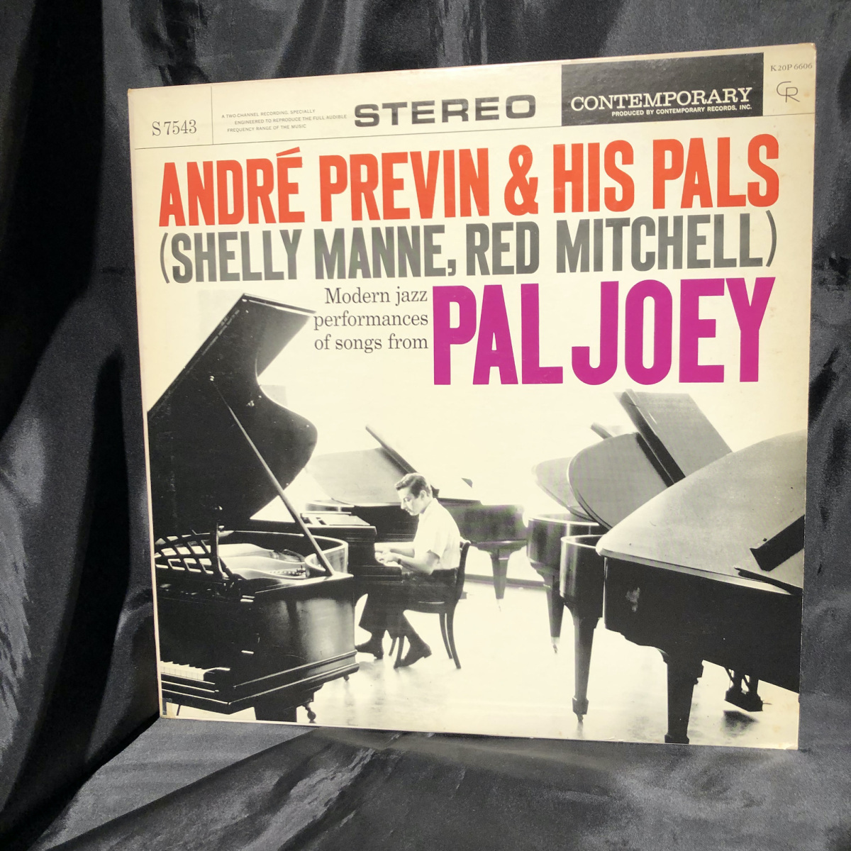 PAL JOEY/ANDRE PREVIN AND HIS PALS LP CONTEMPORARY RECORDS・KING RECORD_画像1