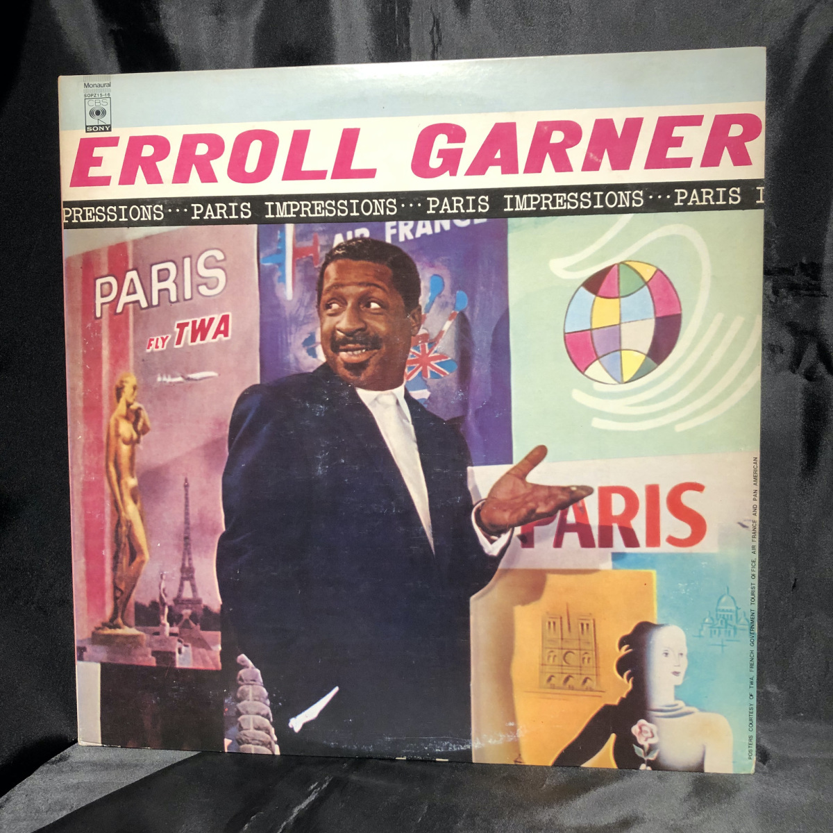ERROLL GARNER / PARIS IMPRESSION LP CBS/SONY_画像1