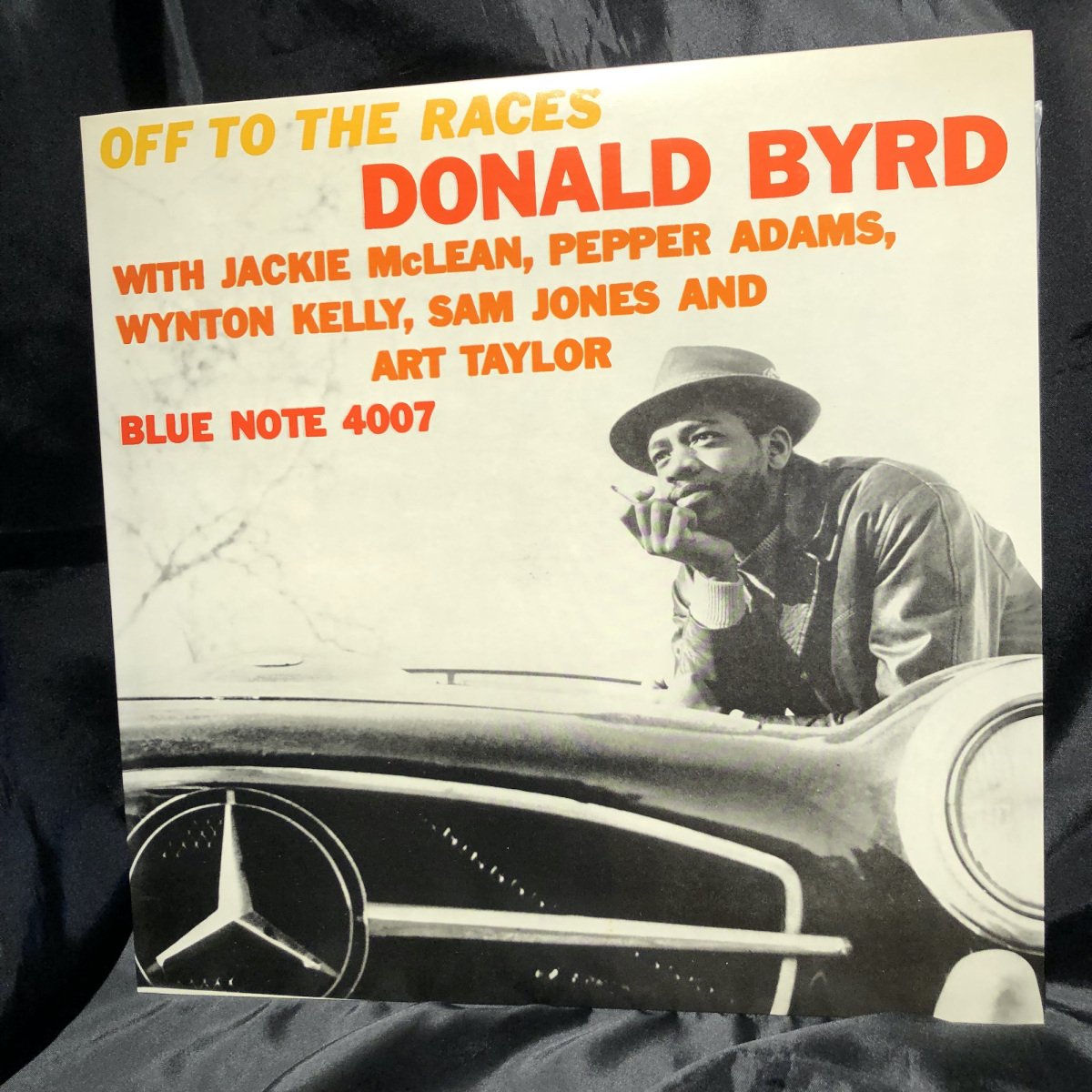 DONALD BYRD / OFF TO THE RACES LP BLUE NOTE・KING RECORD_画像1