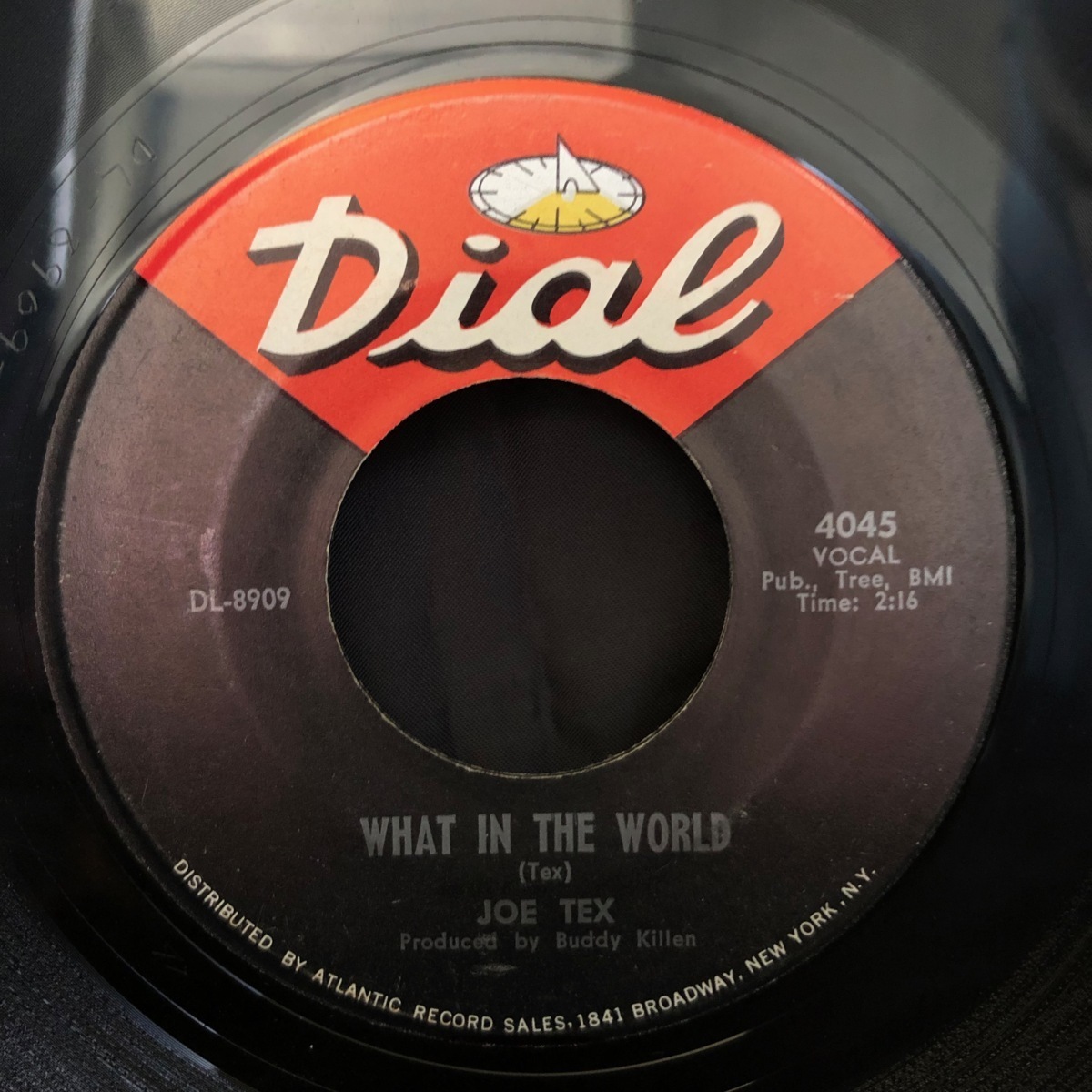 Joe Tex / I've Got To Do A Little Bit Better What In The World 7inch Dial_画像1