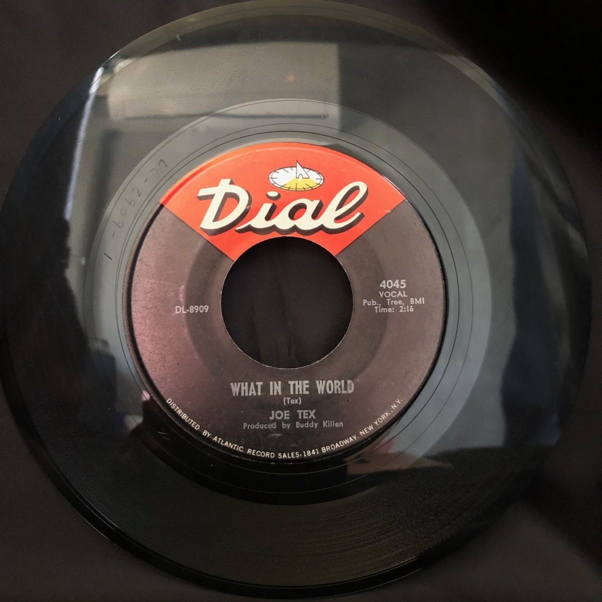 Joe Tex / I've Got To Do A Little Bit Better What In The World 7inch Dial_画像2