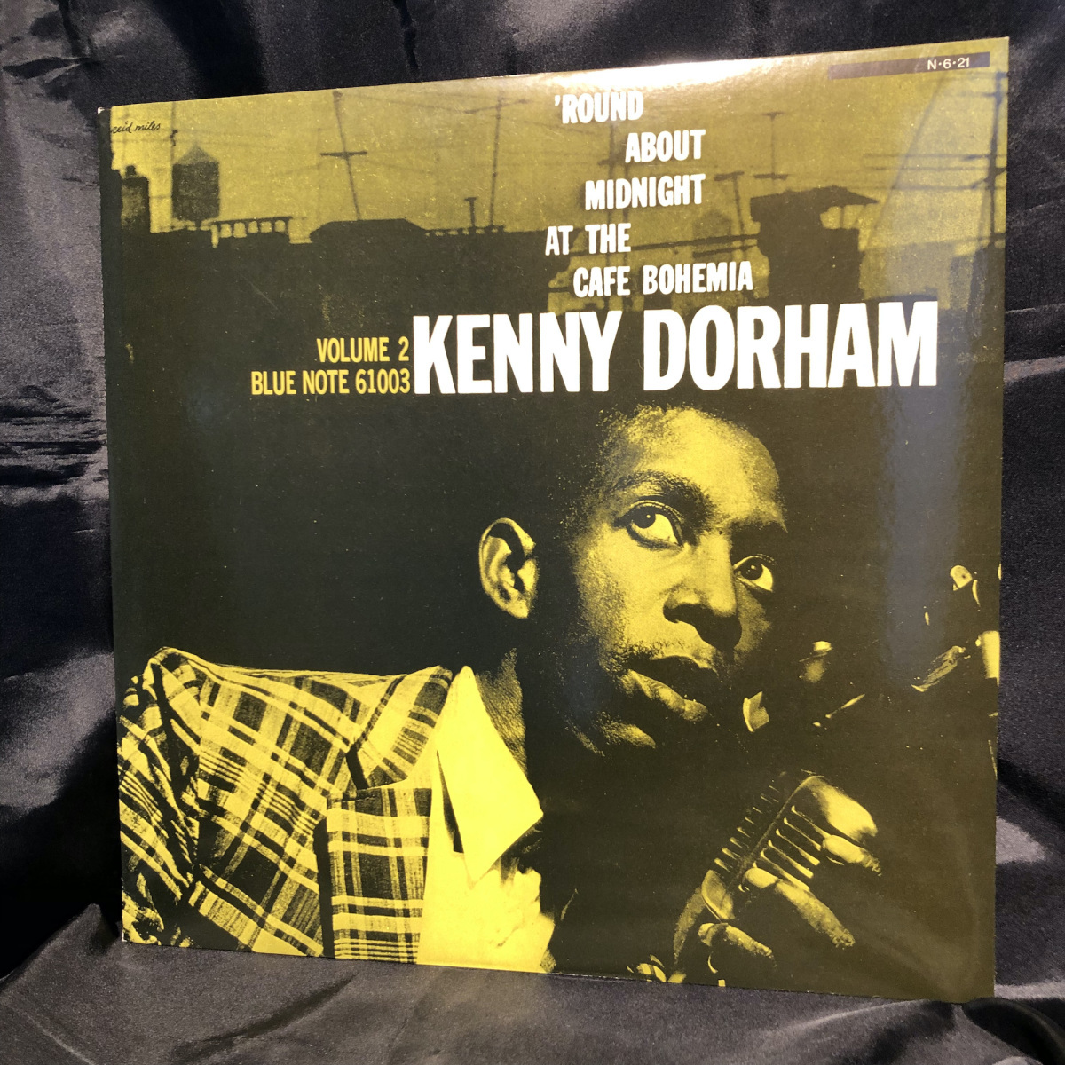 KENNY DORHAM / 'Round About Midnight At The Cafe Bohemia, Vol. 2 LP BLUE NOTE・TOSHIBA-EMI_画像1