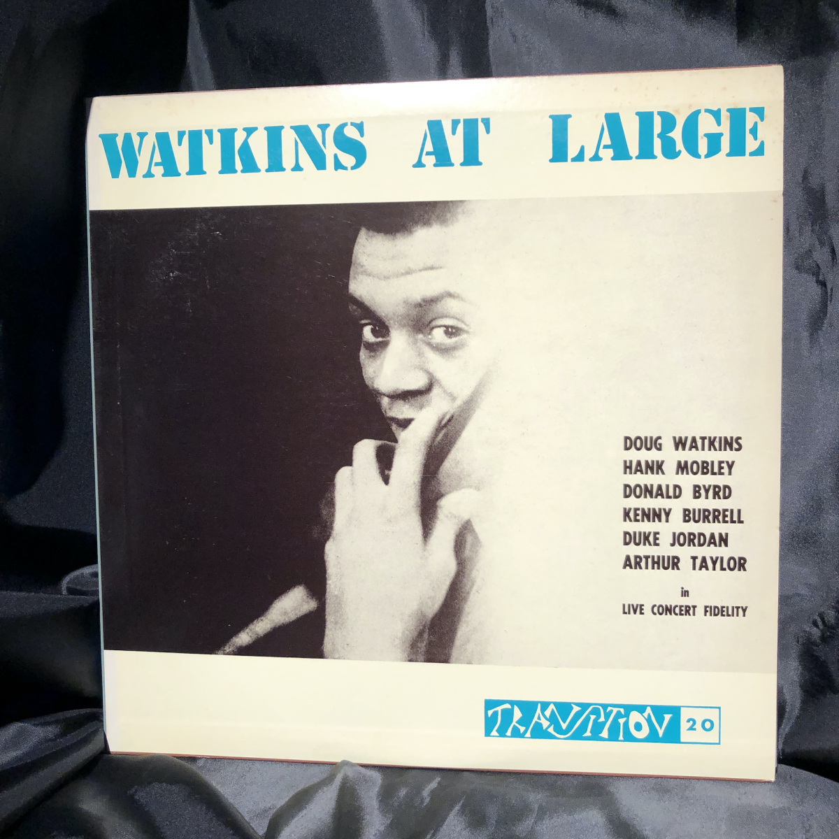 DOUG WATKINS / WATKINS AT LARGE LP Transition・King Record_画像1