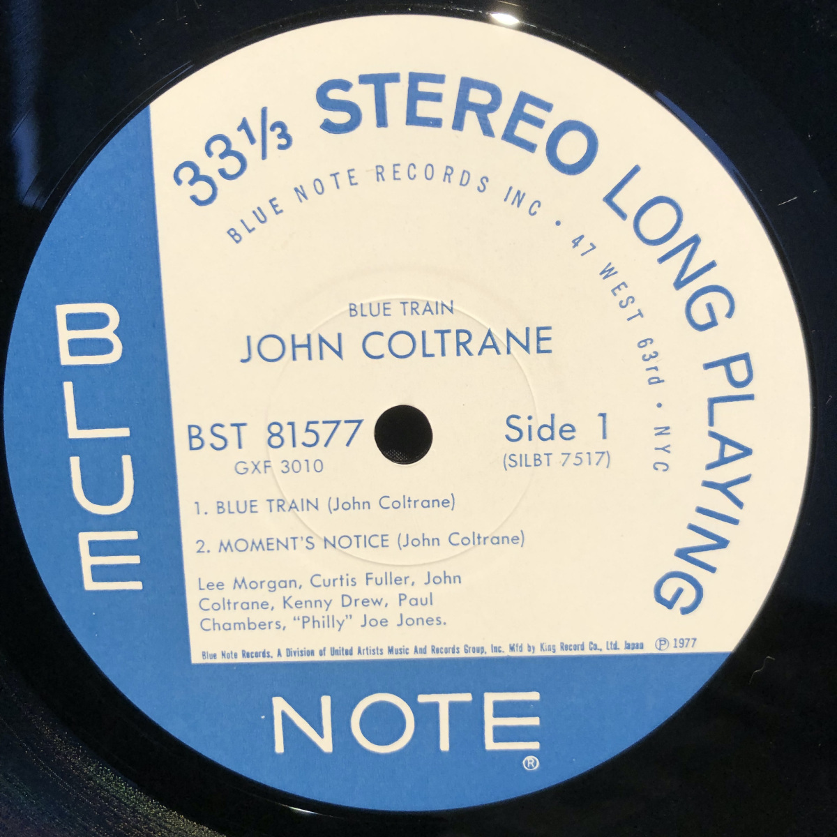 John Coltrane / Blue Train LP BLUENOTE ・King Record_画像3