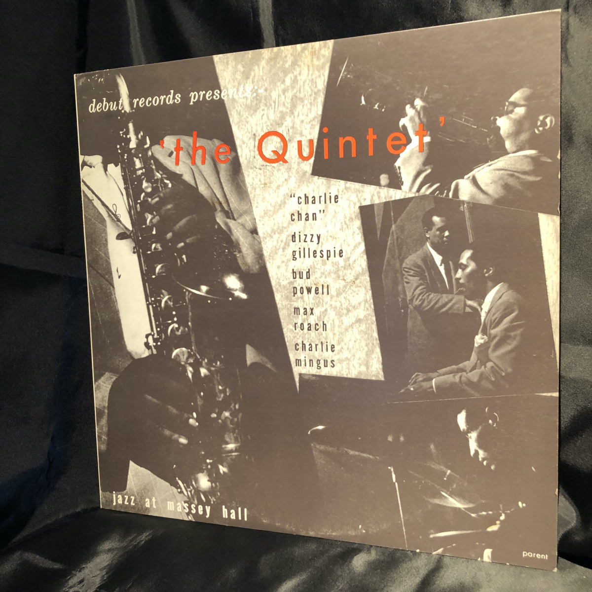 The Quintet / Jazz At Massey Hall LP DEBUT・ VICTOR_画像1