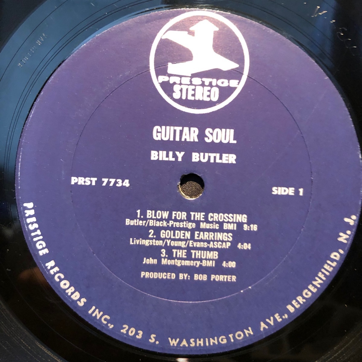 Billy Butler / Guitar Soul! LP Prestige_画像3