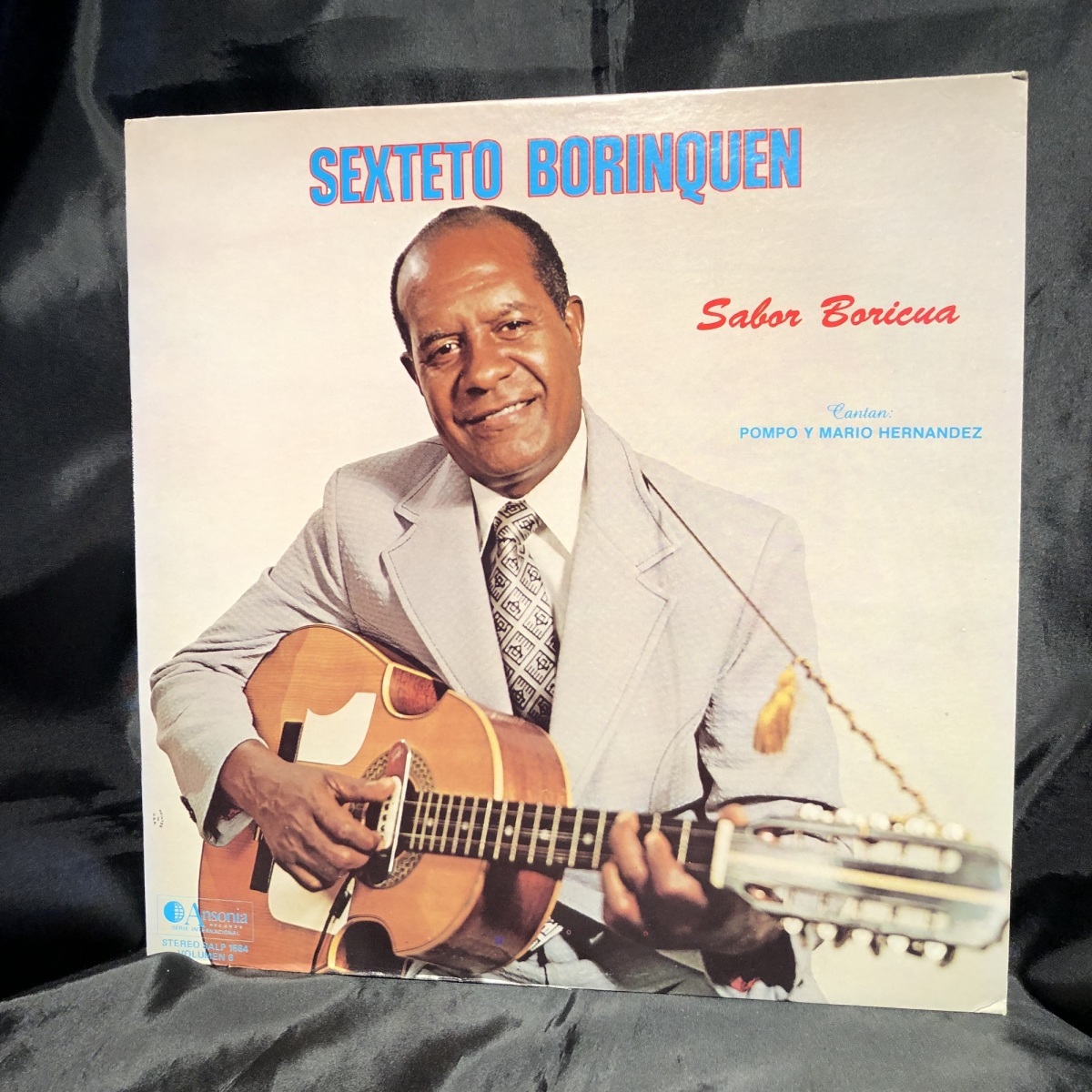 Sabor boricua by Sexteto Borinquen Vol. 6 LP ANSONIA RECORDS_画像1