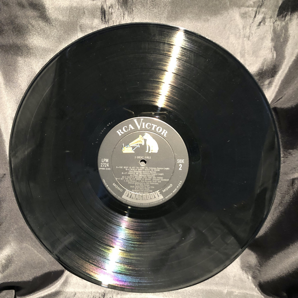 Kitty Kallen Della Reese Ann Margret / 3 Great Girls LP RCA VICTOR_画像6