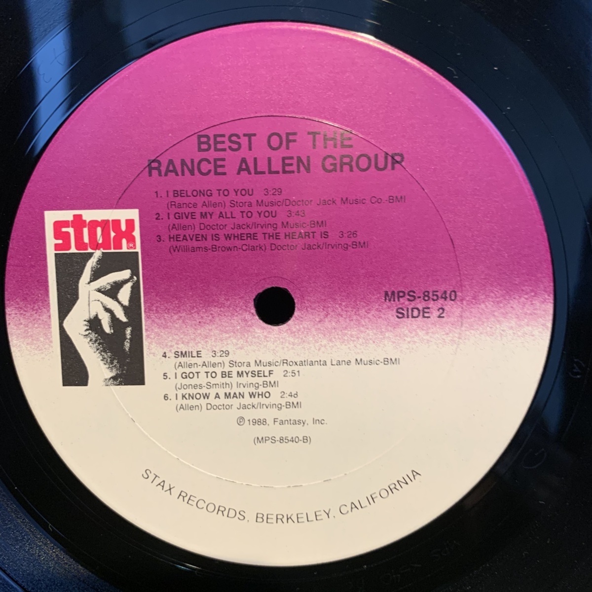 The Best Of The Rance Allen Group LP Stax_画像5