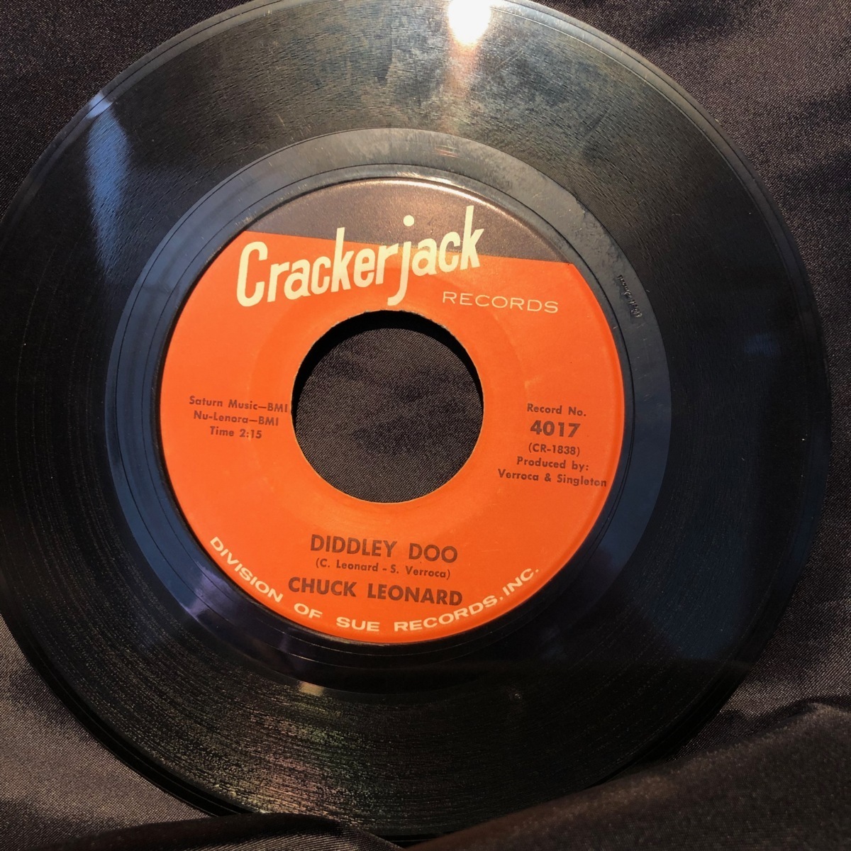Chuck Leonard / Nobody But You Girl Doodley Doo 7inch Crackerjack Records_画像4