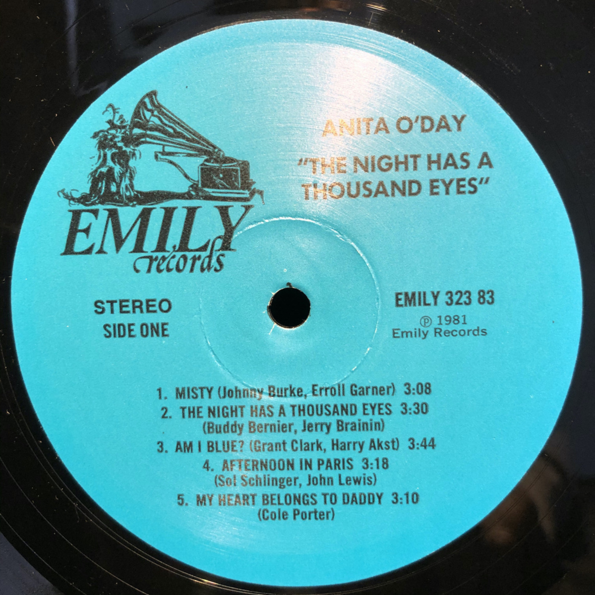 ANITA O 'DAY / The Night Has a Thousand Eyes LP Emily_画像3