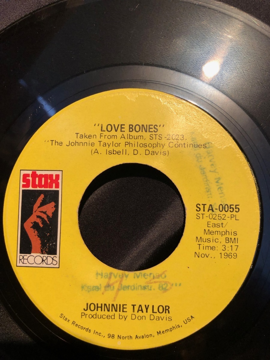 Johnnie Taylor / Love Bones 7inch Stax_画像3