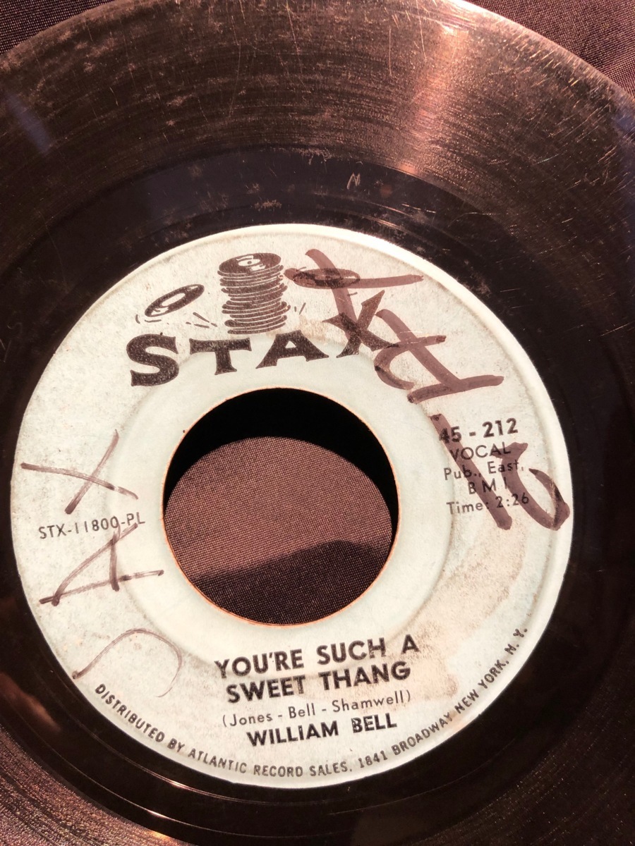 William Bell / Everybody Loves A Winner You're Such A Sweet Thang 7inch Stax_画像1